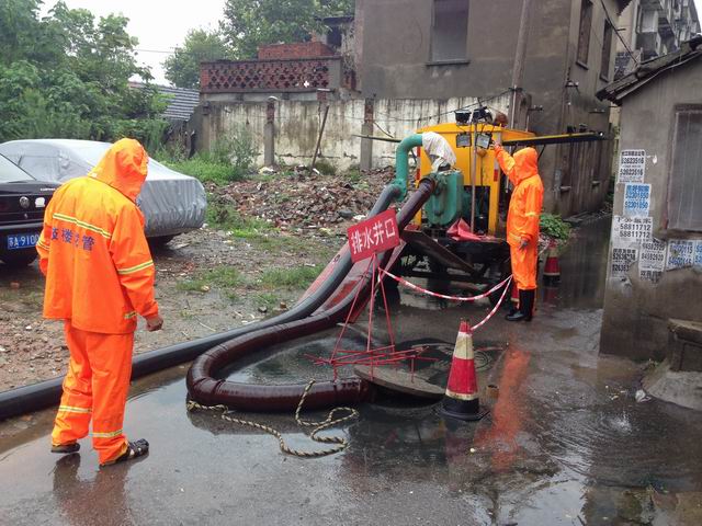橙色的身影，靚麗的風景——防汛搶險