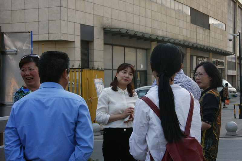 鼓樓區倪區長一行 視察我公司張王廟清淤和北祥路一期建設工程現場