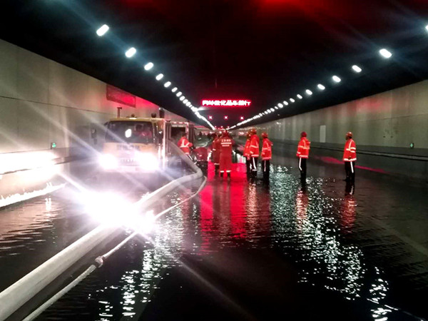 金固防汛搶險隊圓滿完成防汛演練作業任務